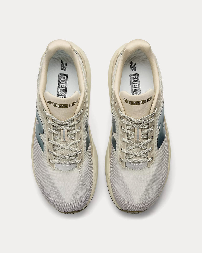 New Balance FuelCell Rebel v5 Shipyard / Arid Stone / Silver Metallic Running Shoes - 2