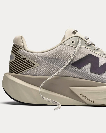 New Balance FuelCell Rebel v5 Shipyard / Arid Stone / Silver Metallic Running Shoes - 5