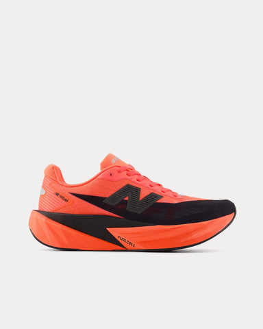 New Balance FuelCell Rebel v5 Urgent Red / Black / Silver Metallic Running Shoes