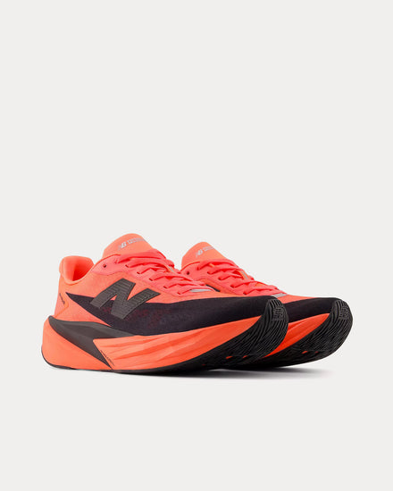 New Balance FuelCell Rebel v5 Urgent Red / Black / Silver Metallic Running Shoes - 3