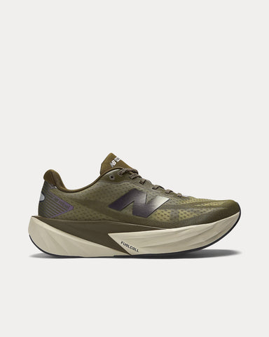 New Balance FuelCell Rebel v5 Woodland / Shipyard / Silver Metallic Running Shoes
