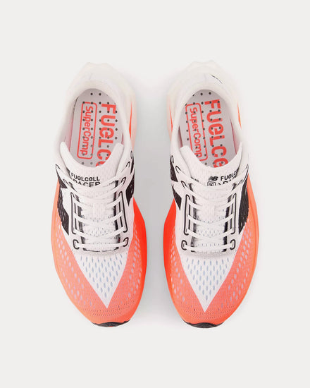 New Balance FuelCell SuperComp Pacerv2 Urgent Red / White / Black Running Shoes - 2
