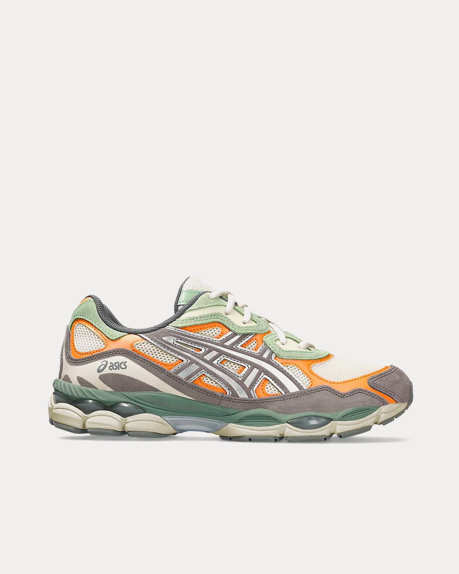 Asics Cream and Orange Sneakers - NEW ? New Arrival! ASICS GEL NYC (Cream/Oatmeal) $130 Men SZ 8  main image 2
