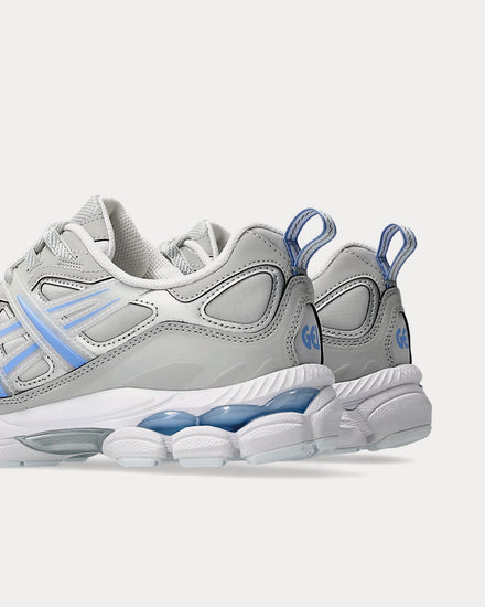 Asics Gel-NYC Utility Cloud Grey / Periwinkle Blue Low Top Sneakers - 4