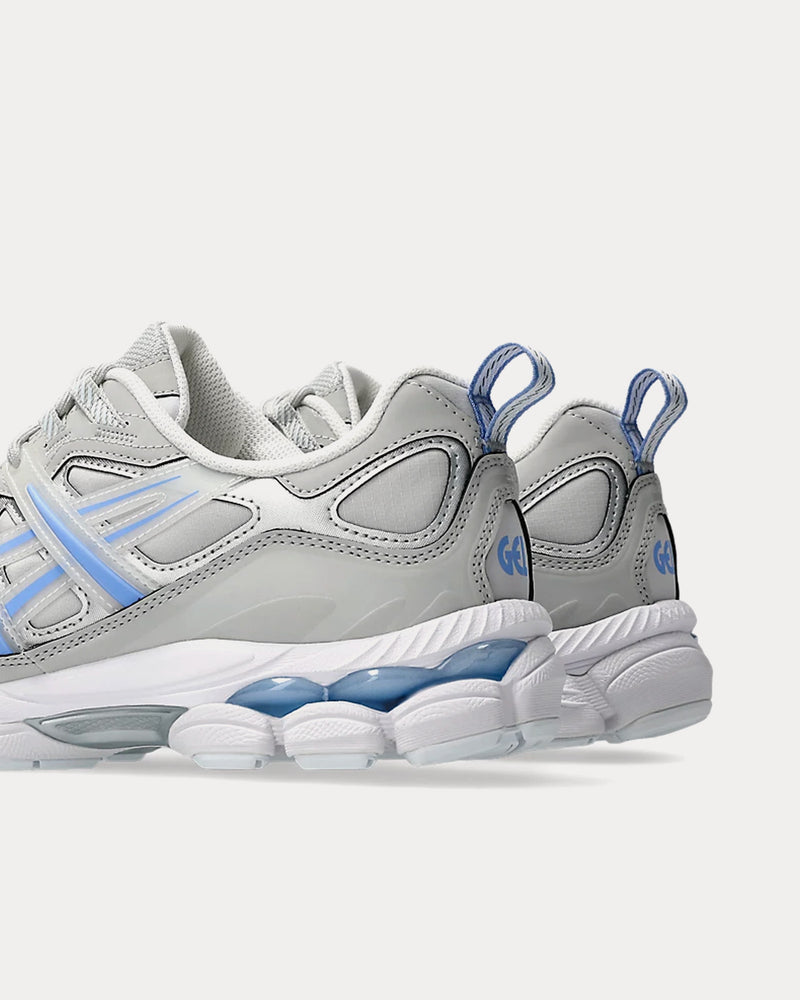 Asics Gel-NYC Utility Cloud Grey / Periwinkle Blue Low Top Sneakers - 4