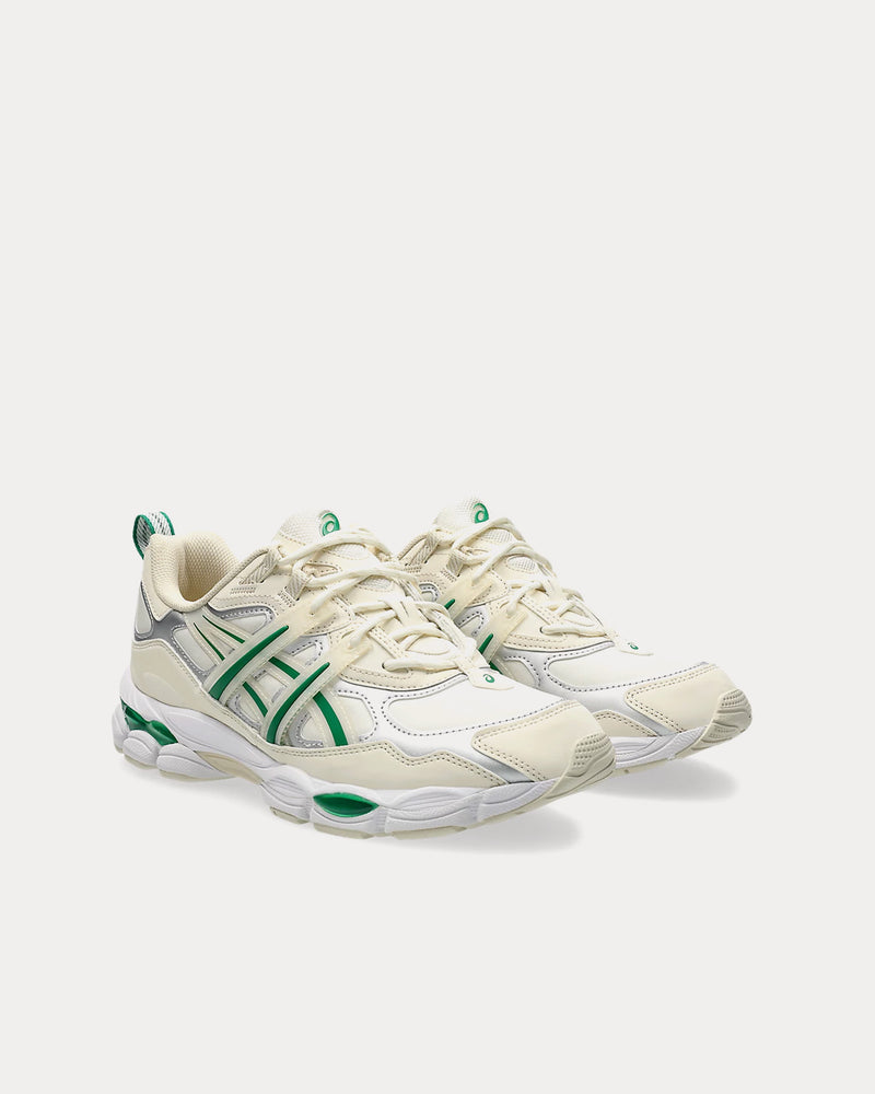 Asics Gel-NYC Utility Cream / Kale Low Top Sneakers - 3