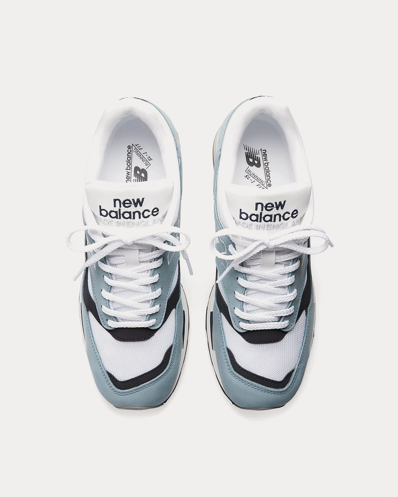 New Balance MADE in UK 1500 Ashley Blue / White / Dark Navy Low Top Sneakers - 2