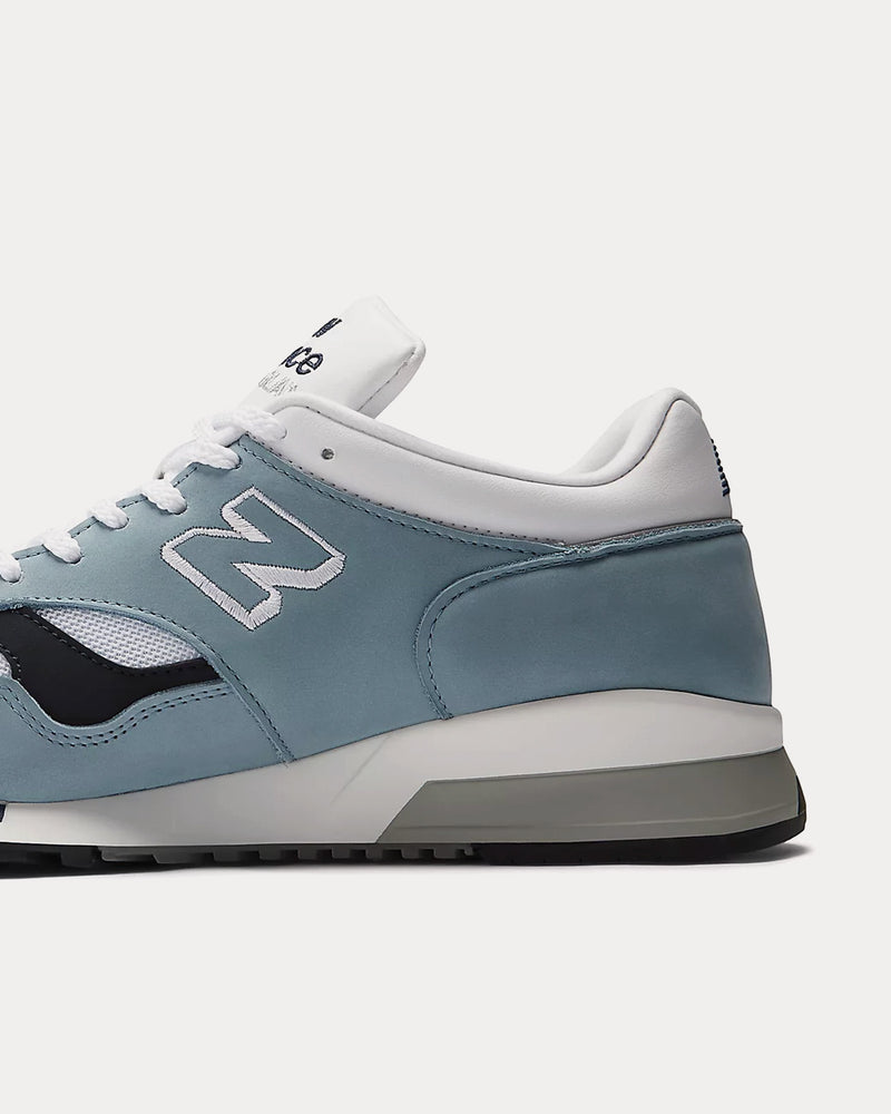New Balance MADE in UK 1500 Ashley Blue / White / Dark Navy Low Top Sneakers - 5