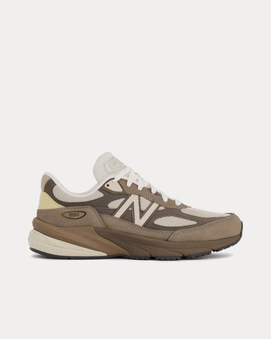 New Balance Made in USA 990v6 Driftwood / Timberwolf / Mushroom Low Top Sneakers