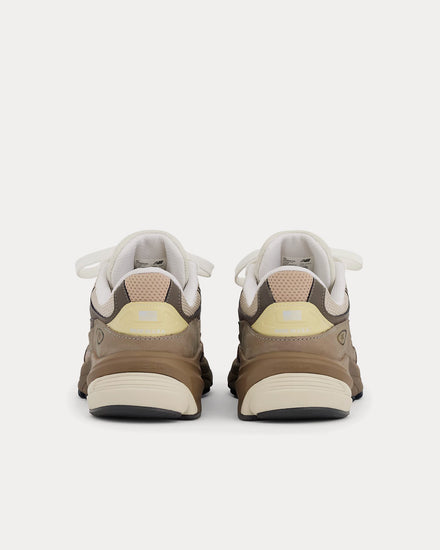 New Balance Made in USA 990v6 Driftwood / Timberwolf / Mushroom Low Top Sneakers - 4