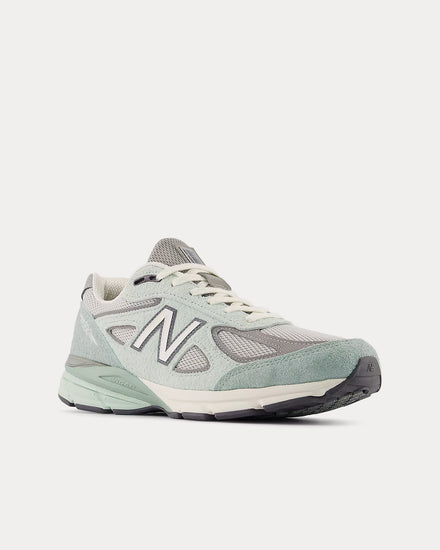 New Balance x The Whitaker Group Made in USA 990v4 Clay Ash / Salt Marsh Low Top Sneakers - 3