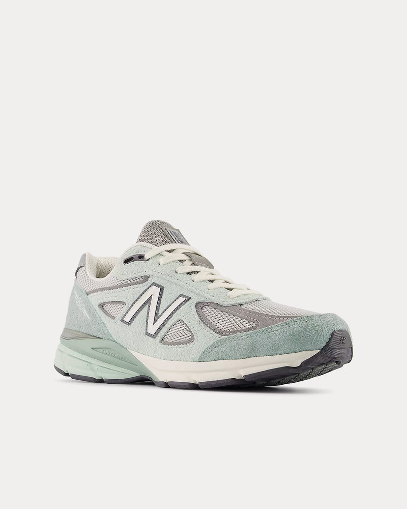 New Balance x The Whitaker Group Made in USA 990v4 Clay Ash / Salt Marsh Low Top Sneakers - 3