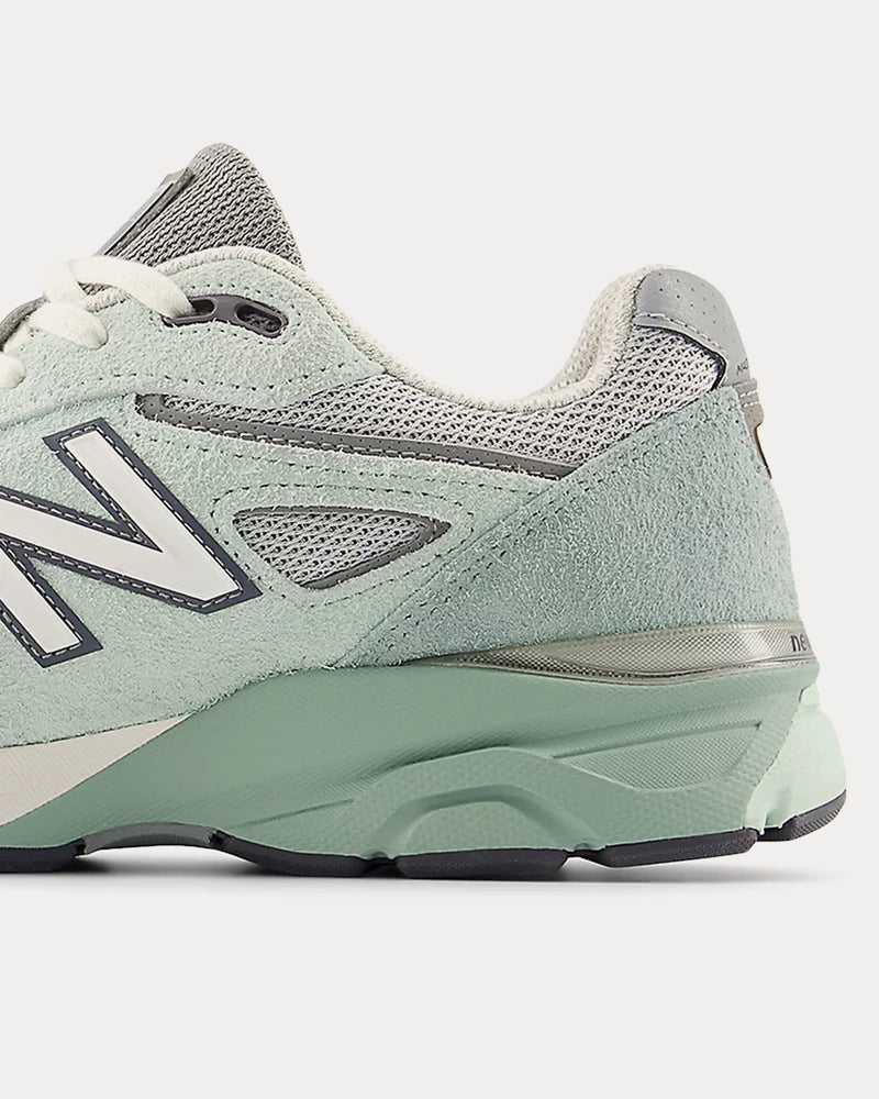 New Balance x The Whitaker Group Made in USA 990v4 Clay Ash / Salt Marsh Low Top Sneakers - 4