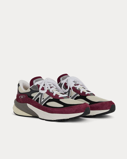New Balance Made in USA 990v6 Dark Ember / Afterglow Low Top Sneakers - 3