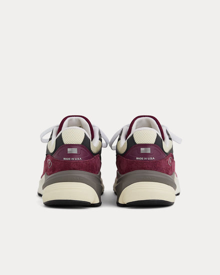 New Balance Made in USA 990v6 Dark Ember / Afterglow Low Top Sneakers - 4