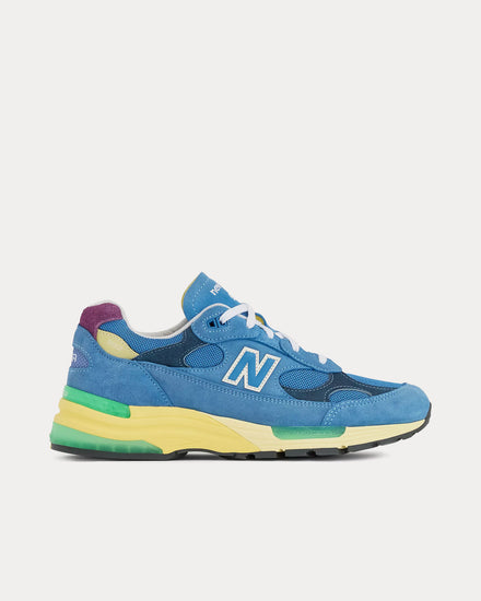 New Balance Made in USA 993 Sea Stone / Blue Apple / Maize Low Top Sneakers - 1