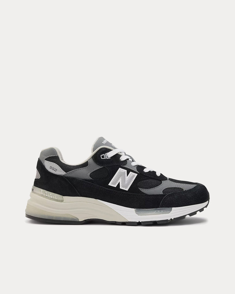 New Balance Unisex Made in USA 992 Core Black / Grey / Silver 