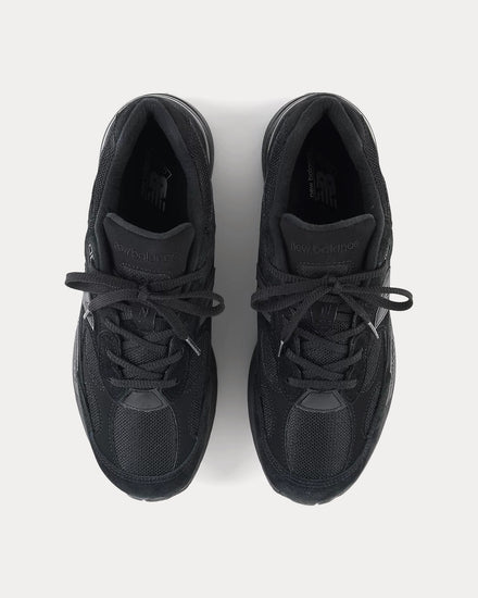 New Balance Unisex Made in USA 992 Core Black Low Top
