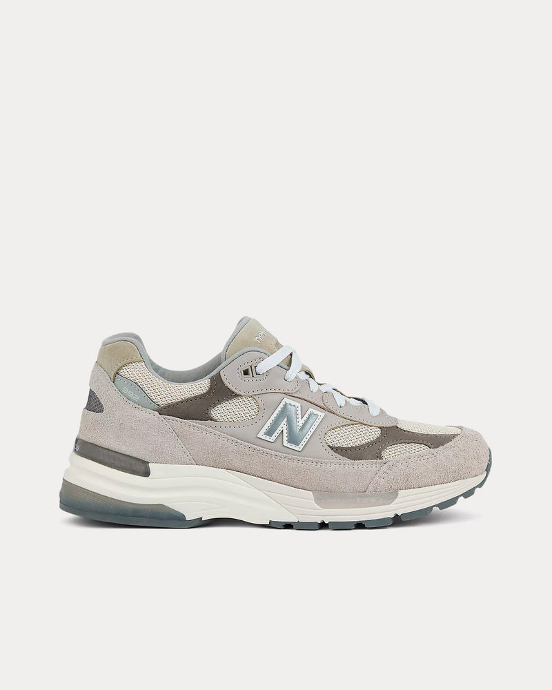 New Balance Made in USA 992 Moonrock / Mushroom Low Top Sneakers - 1