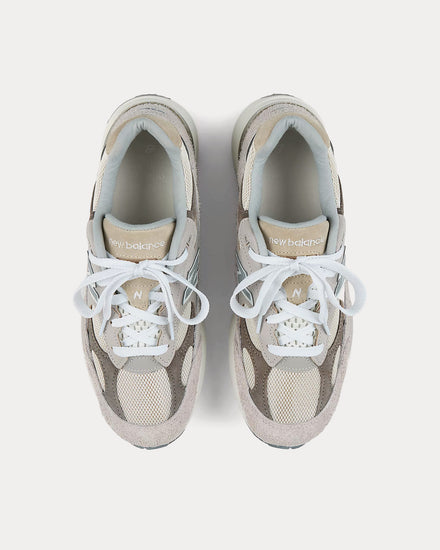 New Balance Made in USA 992 Moonrock / Mushroom Low Top Sneakers - 2