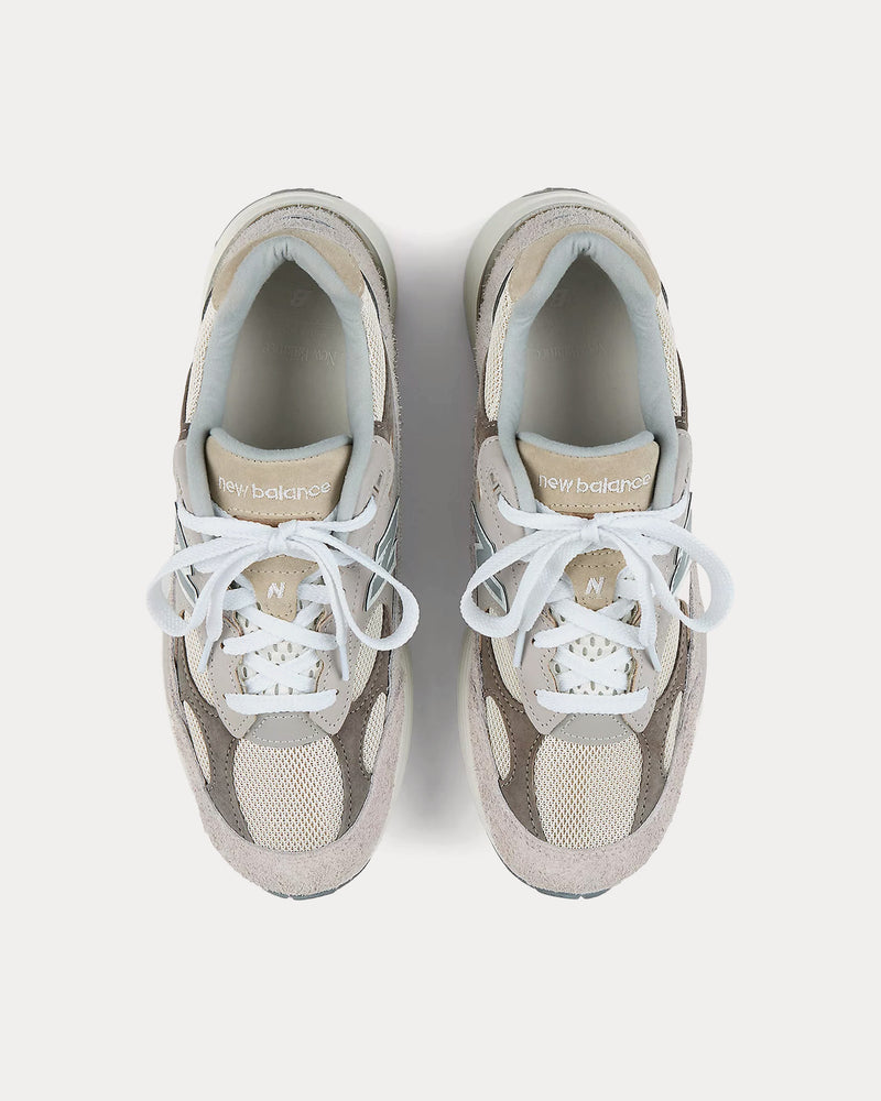 New Balance Made in USA 992 Moonrock / Mushroom Low Top Sneakers - 2