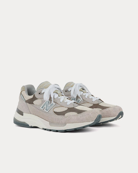 New Balance Made in USA 992 Moonrock / Mushroom Low Top Sneakers - 3