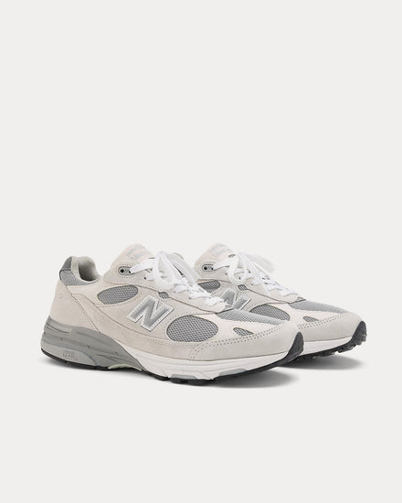 New Balance Made in USA 993 Reflection / Medium Gray / White Low Top Sneakers - 3