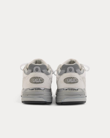 New Balance Made in USA 993 Reflection / Medium Gray / White Low Top Sneakers - 4