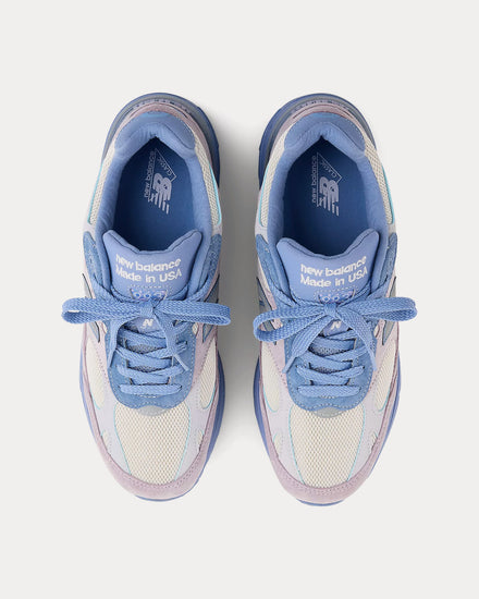New Balance Made in USA 993 Taro / Fairweather Blue / Sea Salt Low Top Sneakers - 2