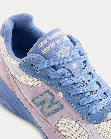 New Balance Made in USA 993 Taro / Fairweather Blue / Sea Salt Low Top Sneakers - 5