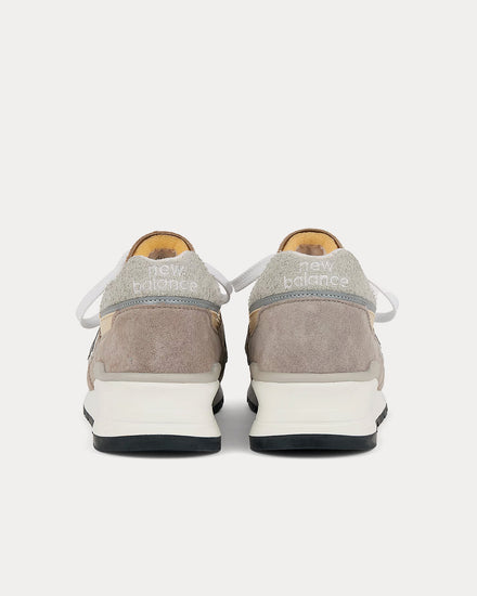 New Balance Made in USA 997 Light Mushroom / Mirage Grey Low Top Sneakers - 4