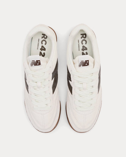 New Balance RC42 Sea Salt / Dark Mushroom / Gum Low Top Sneakers - 2