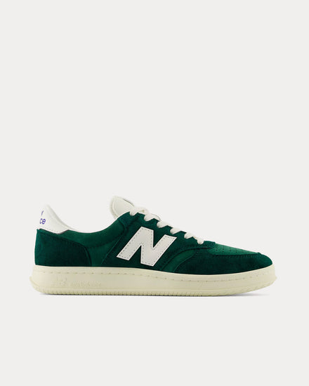 New Balance T500 Marsh Green / Angora / Sea Salt Low Top Sneakers - 1