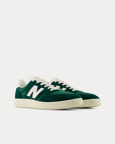 New Balance T500 Marsh Green / Angora / Sea Salt Low Top Sneakers - 3