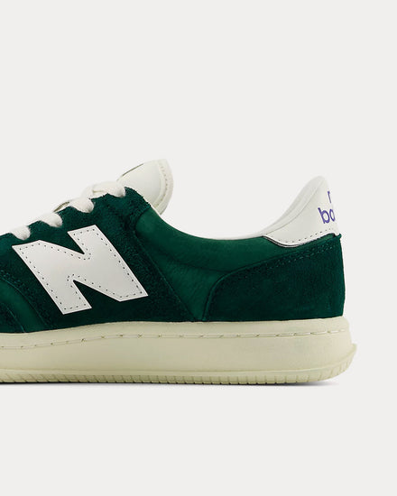 New Balance T500 Marsh Green / Angora / Sea Salt Low Top Sneakers - 5
