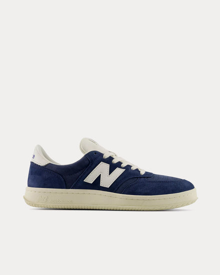 New Balance T500 NB Navy / Sea Salt / Marine Blue Low Top Sneakers - 1