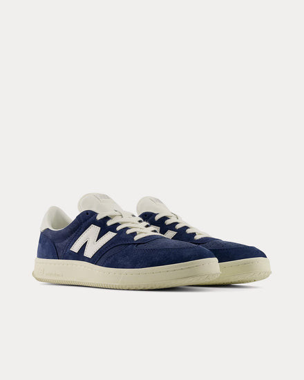 New Balance T500 NB Navy / Sea Salt / Marine Blue Low Top Sneakers - 3