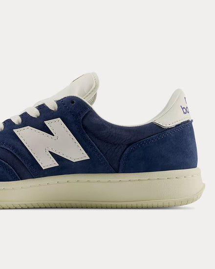 New Balance T500 NB Navy / Sea Salt / Marine Blue Low Top Sneakers - 5