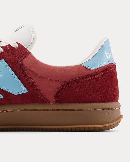 New Balance T500 Classic Crimson / Taffy Blue Low Top Sneakers - 4