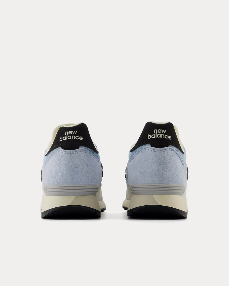 New Balance U475 Light Chrome Blue / Black / Linen Low Top Sneakers - 4