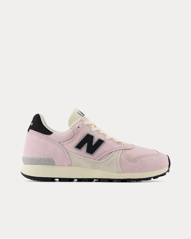 New Balance U475 Rose Sugar / Black / Linen Low Top Sneakers