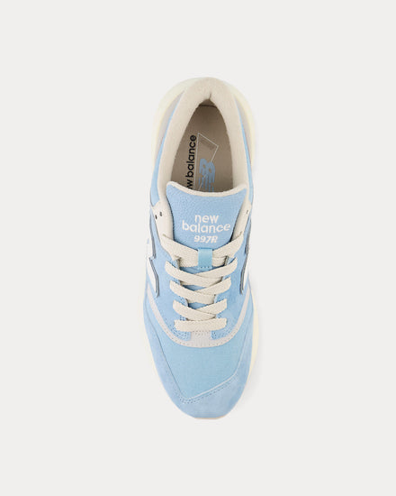 New Balance 997r Chrome Blue / Light Chrome Blue Low Top Sneakers - 2
