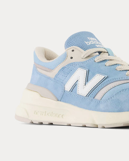 New Balance 997r Chrome Blue / Light Chrome Blue Low Top Sneakers - 3