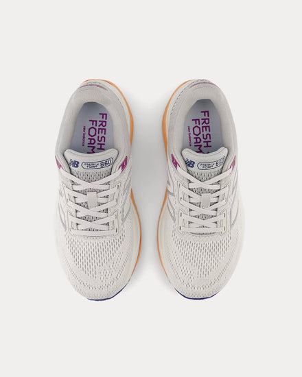 New Balance Fresh Foam X 860v14 Grey Matter / Copper / Silver Metallic Running Shoes - 2