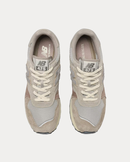 New Balance x Auralee 475 London Fog / Taupe Gray / Falcon Low Top Sneakers - 2