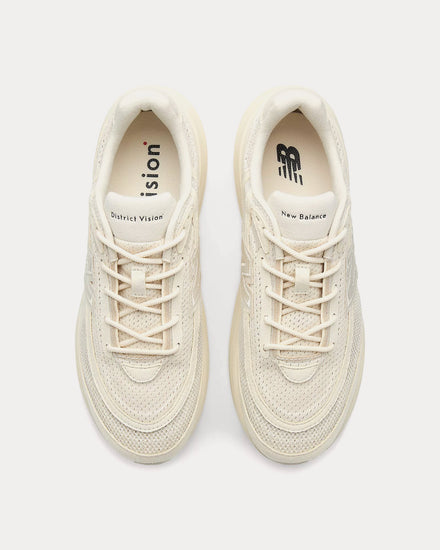 New Balance x District Vision 1080v15 Linen / Black Running Shoes - 2