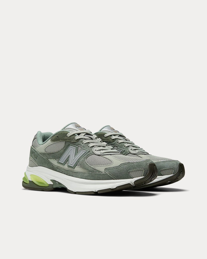 New Balance x WTAPS Abzorb 2010 Wrought Iron / Agave Green Low Top Sneakers - 3