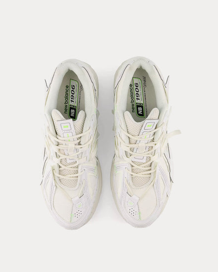 New Balance 1906a White / Mint Flash / Silver Metallic Low Top Sneakers - 2
