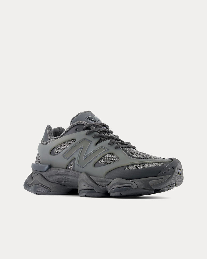 New Balance 9060 X Black Cement / Black Low Top Sneakers - 3