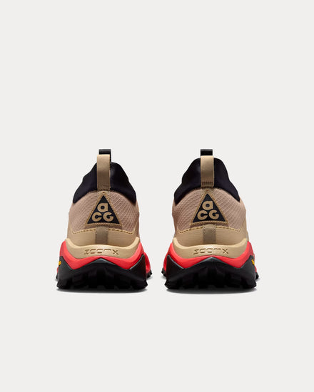 Nike ACG Zegama Hike British Khaki / Linen / Light Crimson / British Khaki Hiking Shoes - 4